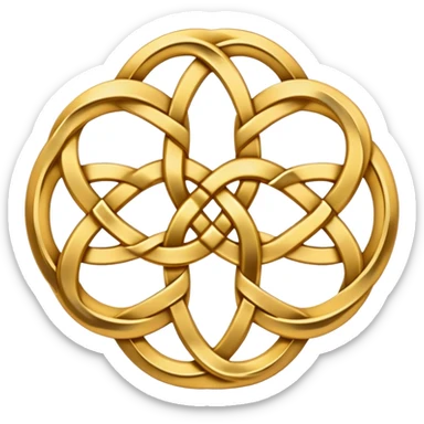 Celtic sister knot sticker