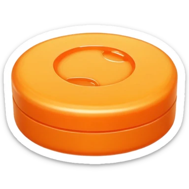 orange soap sticker