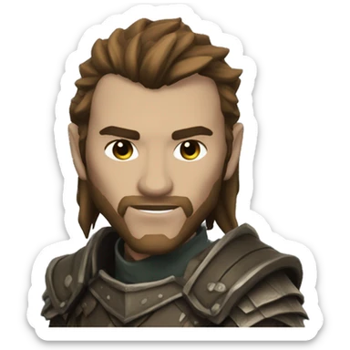 Skyrim Dragonborn sticker