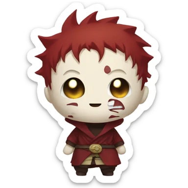 Gaara demon sticker