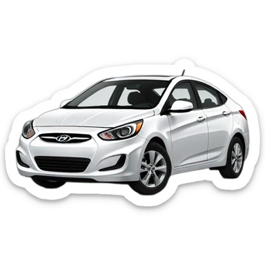 Hyundai accent 2016 sticker