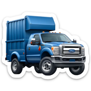 Ford Super Duty truck sticker