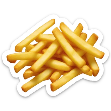 Mc Donalds Fries sticker