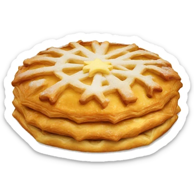 Galette des rois sticker