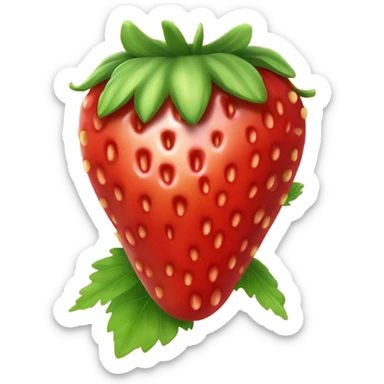 strawberry sticker