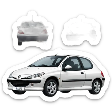 Peugeot206 sticker
