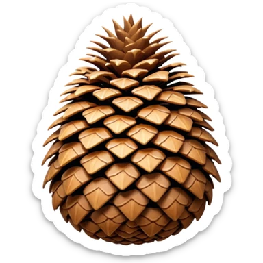 Pinecone  sticker