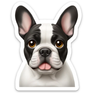 French bulldog  sticker