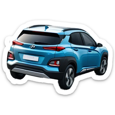 Hyundai kona 2024 sticker