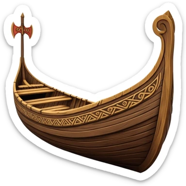 Barco vikingo sticker