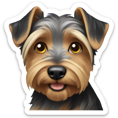 York terrier sticker