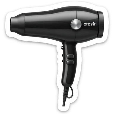 blow dryer sticker