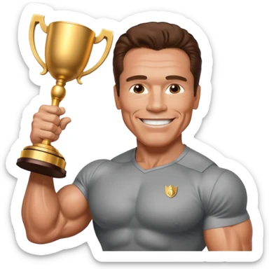 arnold schwarzenegger mr lympia sticker