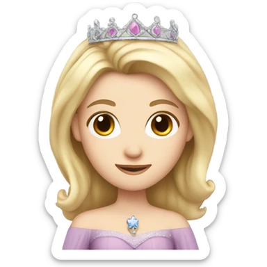 Princess- Fair Skin sticker
