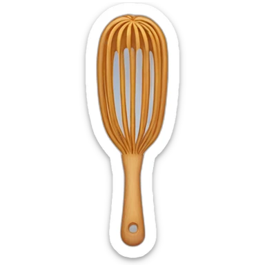 Whisk pastry sticker