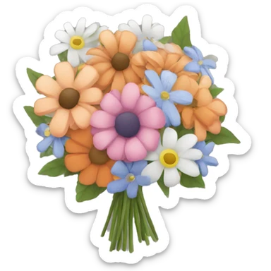 Bouquet of flowers sticker