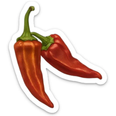 dried peppers sticker
