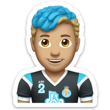 Olympique de marseille 120 ans jersey sticker