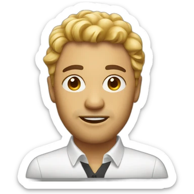 Creative Director face sticker