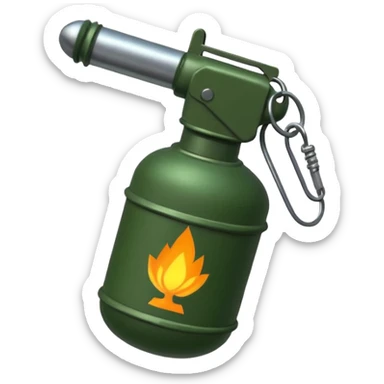 indian army grenade bomb sticker