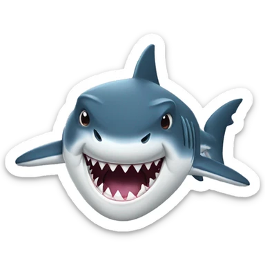 Shark sticker