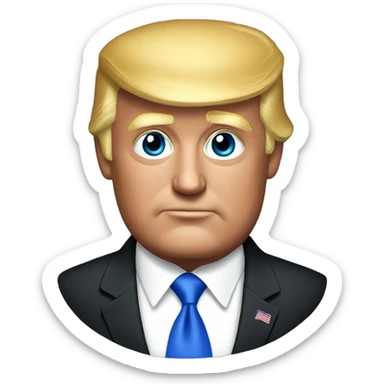 President trump sticker