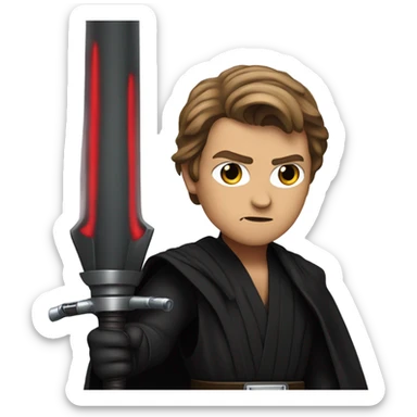revenge of the sith anakin skywalker sticker