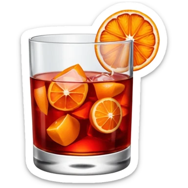Mach mir einen Negroni Cocktail sticker
