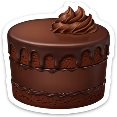 Bolo de chocolate sticker
