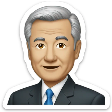 president of uzbekistan sticker