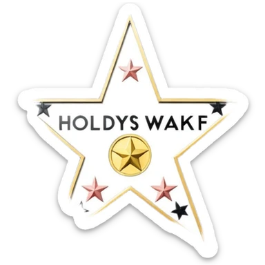 Hollywood Walk of Fame

 sticker