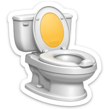 Potty trainer without lid and without face sticker