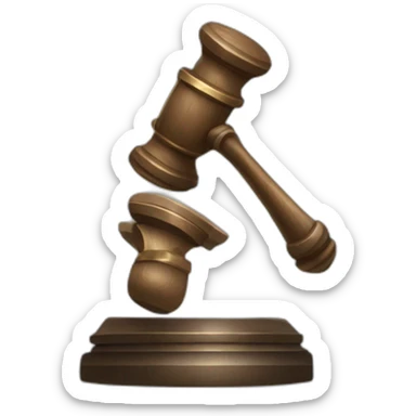 balanza que se usa en el ambito de la justicia sticker