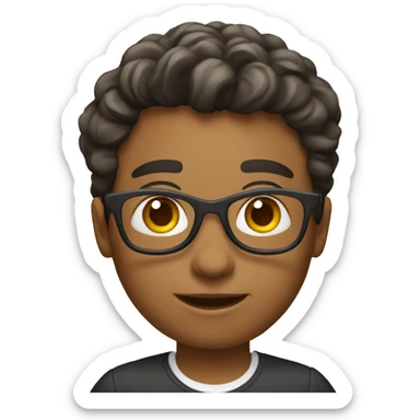 young teacher in class sticker