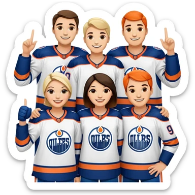Oilers sticker