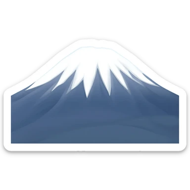Mount Fuji sticker