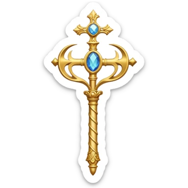 christ scepter sticker