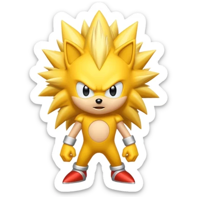 super sonic sticker