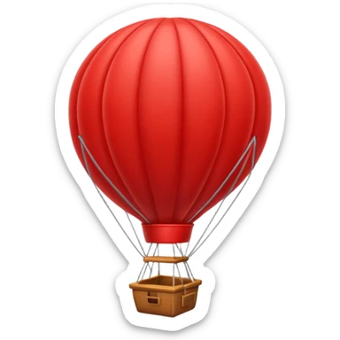 Globo aerostático  sticker