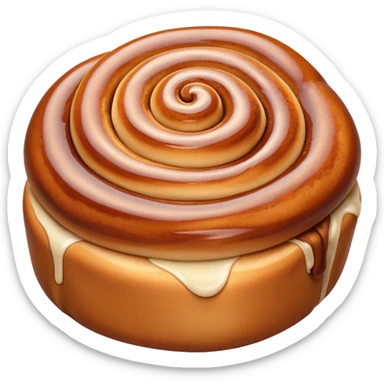 Cinnamon bun sticker