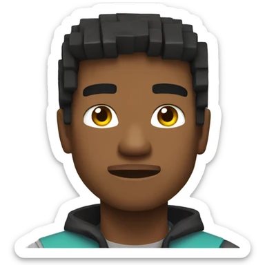 Alex from Minecraft sticker