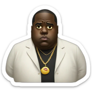 notorious big sticker