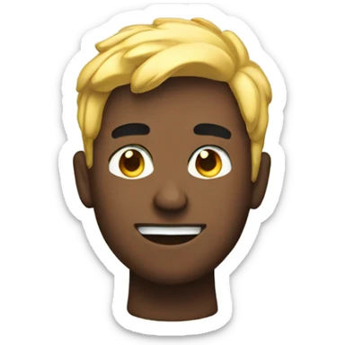 Emoji with a bombastic attitude  sticker