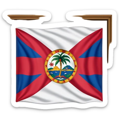 Florida flag  sticker