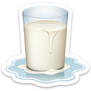 Spilled milk sticker