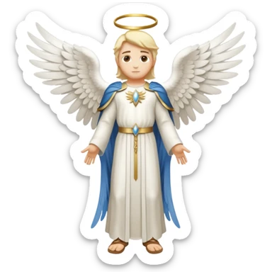 Archangel Gabriel full body sticker