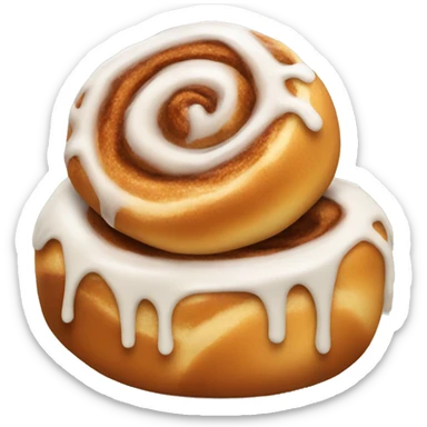 Cinnamon roll sticker