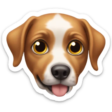 Balón dog with big eyes 👀 sticker