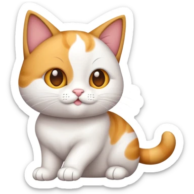 Gato com asas  sticker