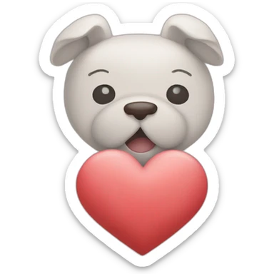 Heart with ribbion sticker